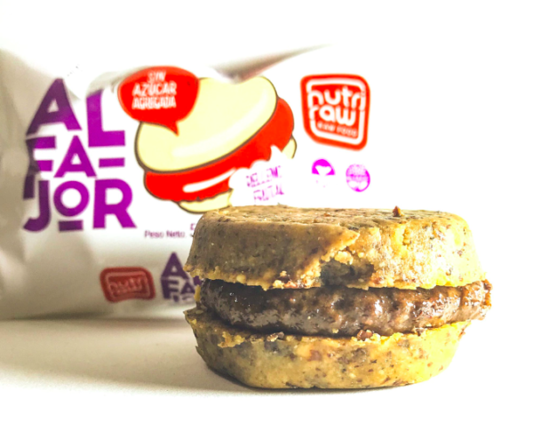 Alfajor de maní frutal -Sin Azucar agregado