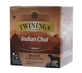 Té Twinings Indian Chai en Saquitos x 10