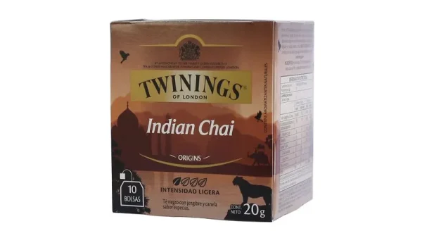 Té Twinings Indian Chai en Saquitos x 10